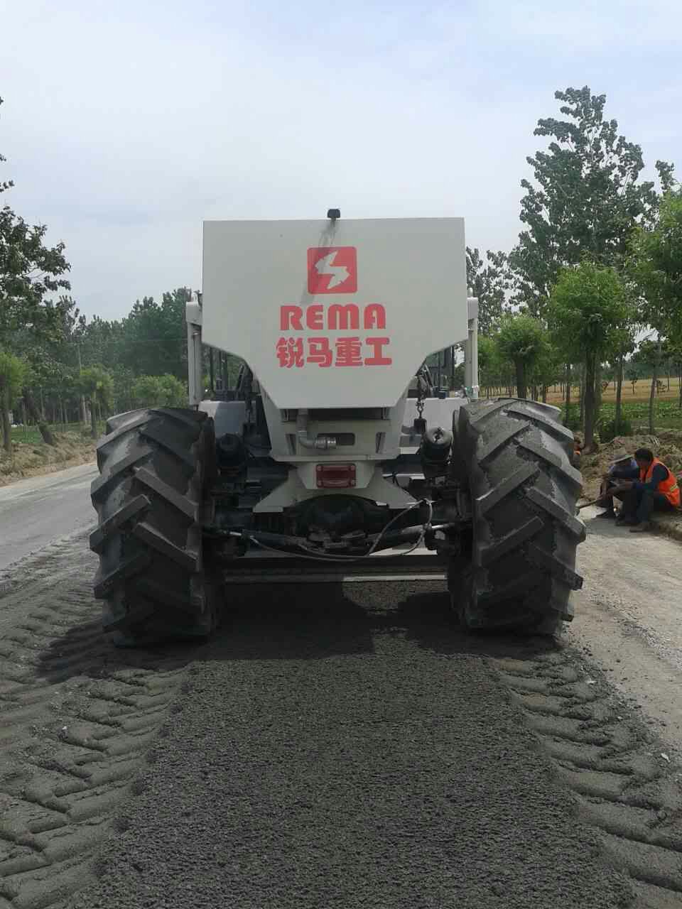 WR2300V，淮陽省道冷再生效果